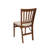Stakmore School House Folding Chair, Fruitwood Frame with Blush Fabric-648393643