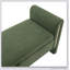 Banc moderne avec accoudoirs et rangement, grand tabouret de repose-pieds rembourré pour plus de confort et d'organisation-1397785403