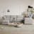 Milard Minimalist Modular Sofa-1193002723-1193002722