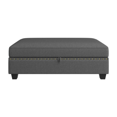 Attleborough Upholstered Storage Ottoman -  Red Barrel StudioÂ®, 3E661E2828614B309E8710B73270D597