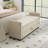 58" W Upholstered Two-Tier Storage Bench with Lift-Top & Drawer-661728936