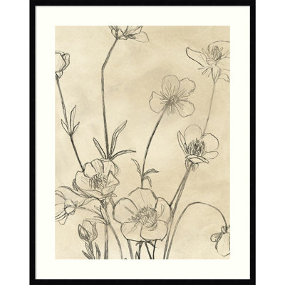 Vintage Wildflowers I by June Erica Vess
