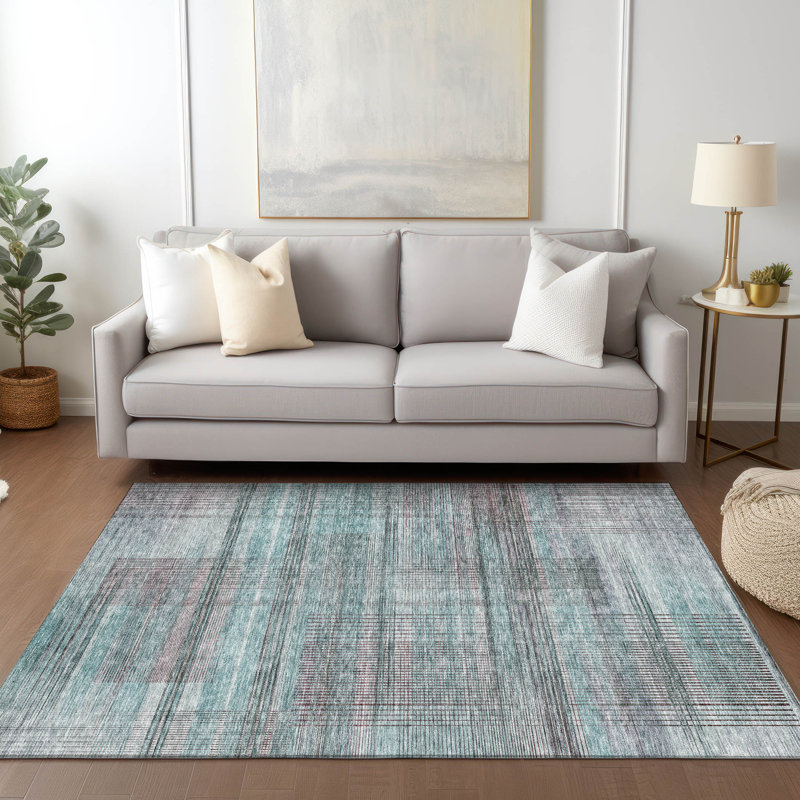 Colier Abstract Indoor / Outdoor Rug, Rectangle 10' x 14'