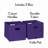 RiverRidge Kids 2pc Fabric Collapsible Storage Cube Organizers with Handles for Playroom Organization-209545384