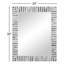 Miroir d'appoint mural blanc Demson-1353355983