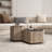 Hexagonal Coffee Table With 2 Drawers