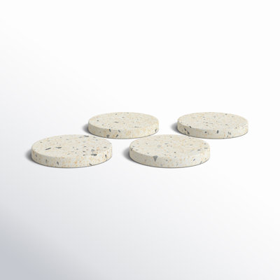 Devi Stone Round Coaster Set
