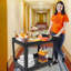 84.4cm H x 64.8cm W Utility Cart