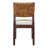 Sasha 18.5'' H Upholstered Mahogany Side Chair