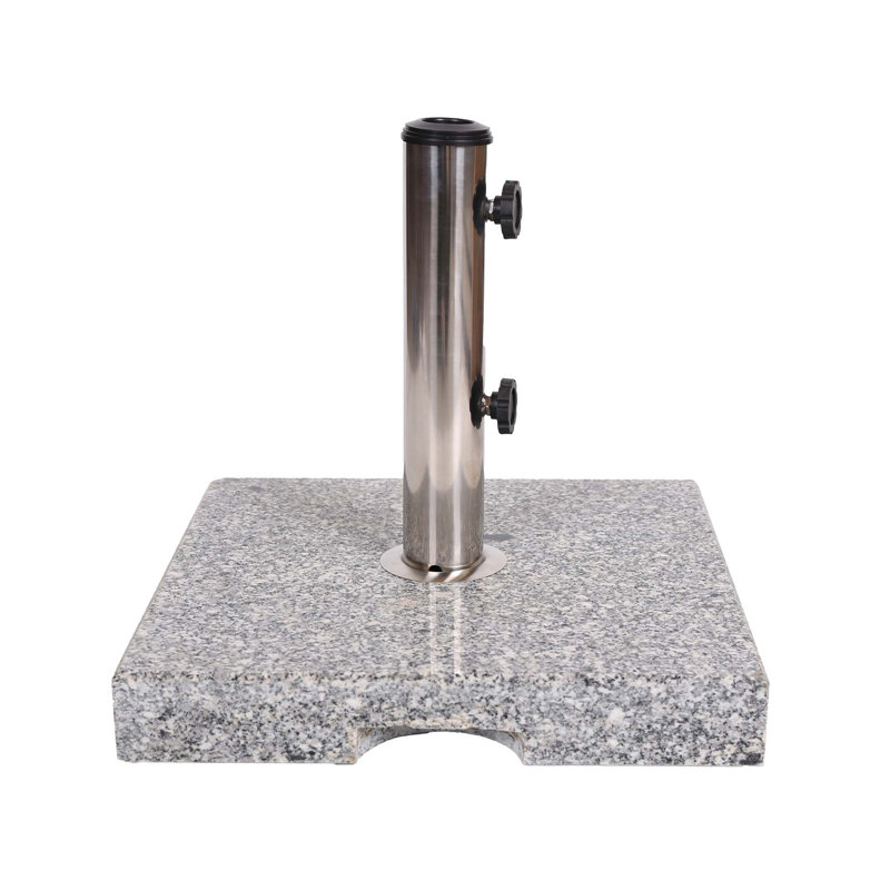Base de parasol robuste et élégante pour la stabilité et l'amélioration de l'extérieur