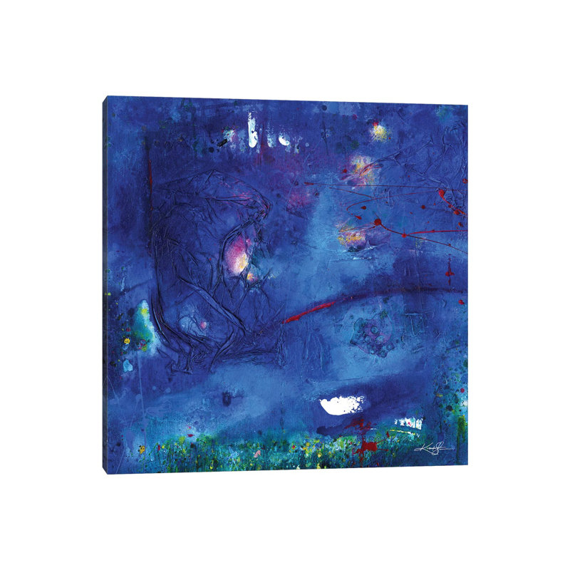 At Night In The Fairy Garden by Kathy Morton Stanion - Wrapped Canvas Gallery-Wrapped Canvas Giclée
