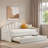 Upholstered Daybed With Trundle And Usb Charging Ports-1261970168