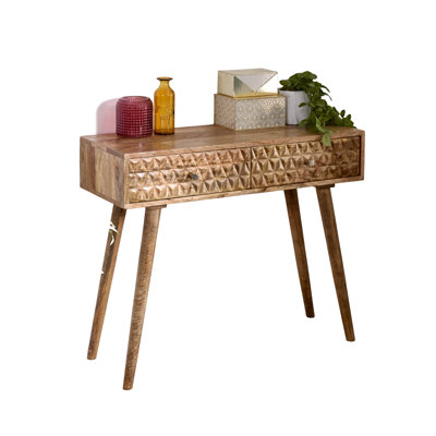 Barton 90cm Solid Wood Console Table