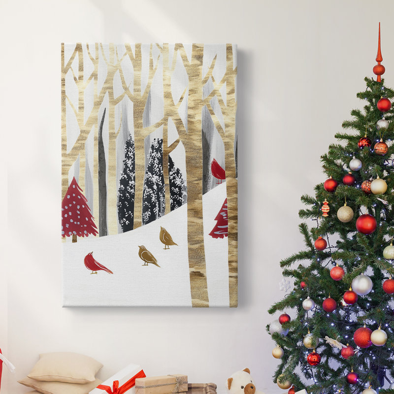 Art des Fêtes de Noël - Toile tendue avec châssis CDX