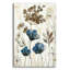  «Botanical Trio 2 Neutral» par Silvia Vassileva, art mural en verre acrylique, 12 po x 16 po