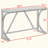 Maialen 3 - Person Trestle Dining Set