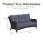 184.9cm Wide Patio Sofa with Cushions-1727580649-1727580654