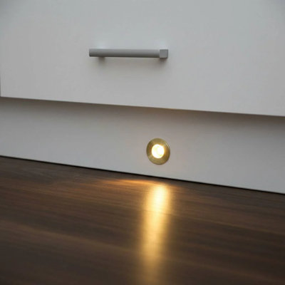 1 Watt Gold Kitchen Plinth LED Light