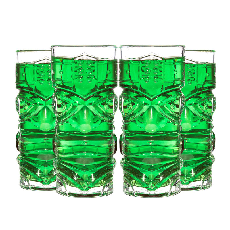 Tiki 450ml Drinking Glass Set