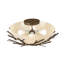 Branches 4 - Light Semi Flush Mount