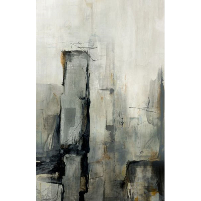City III Painting by Elle Youngstrom, 56" H x 36" W, Knife Gel