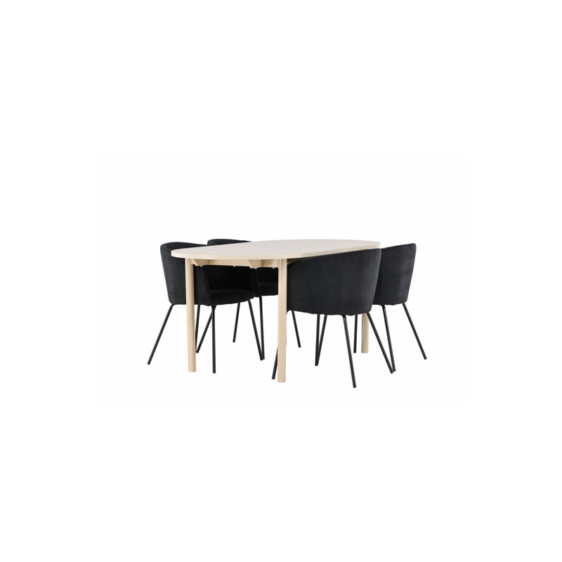 Akers 4 - Person Dining Set