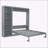 Murphy Bed Wall Bed with Shelves-1739454555