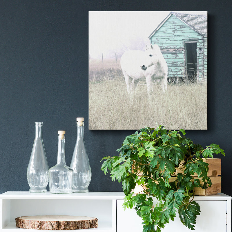 Toile tendue High High Horse I-Premium Gallery - prête à être accrochée, H 16 po x l 16 po x P 1 po