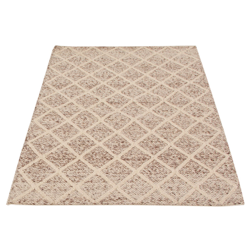 Teo Wool Geometric Indoor Rug