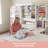 DreamStation Deluxe Crafting & Sewing Table with Electric Lift, Expandable Workspace & Storage