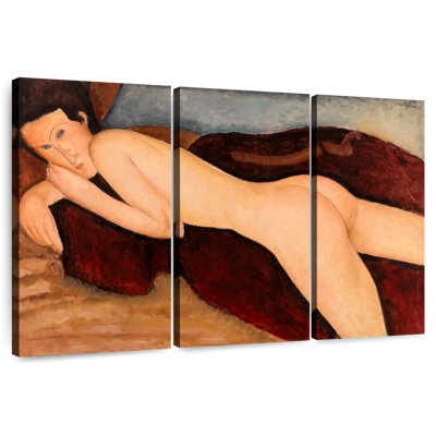Reclining Nude From The Back