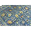 Tapis oriental bleu Oushak Chobi Mute 4X6-107917350