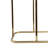Side Table with Agate Top and Gold Metal Base, C-Shaped End Table for Living Room, Modern Accent Table, 24"-1600334079