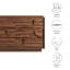 Commode 6 tiroirs Bulwark