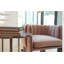 Chaise avec accoudoirs en velours Magline -1715830400