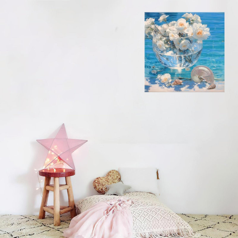 Art mural sur toile 16 "x 16"