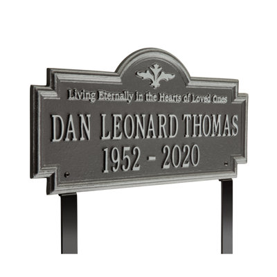 Arlington 'Living Eternally' Memorial Plaque