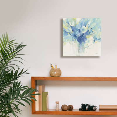 «Pretty In Spring Blue» par Albena Hristova, art mural sur toile