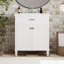 meuble-lavabo avec lavabo en céramique, porte à fermeture douce et tablettes réglables-1451349444-1451349445
