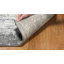 Elzada Abstract Grey/Dark Grey Area Rug-2105078288