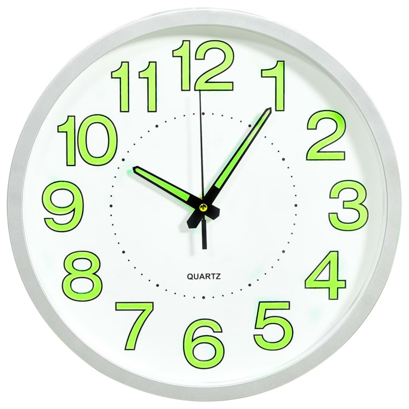 PP (polypropylene) Wall Clock, White