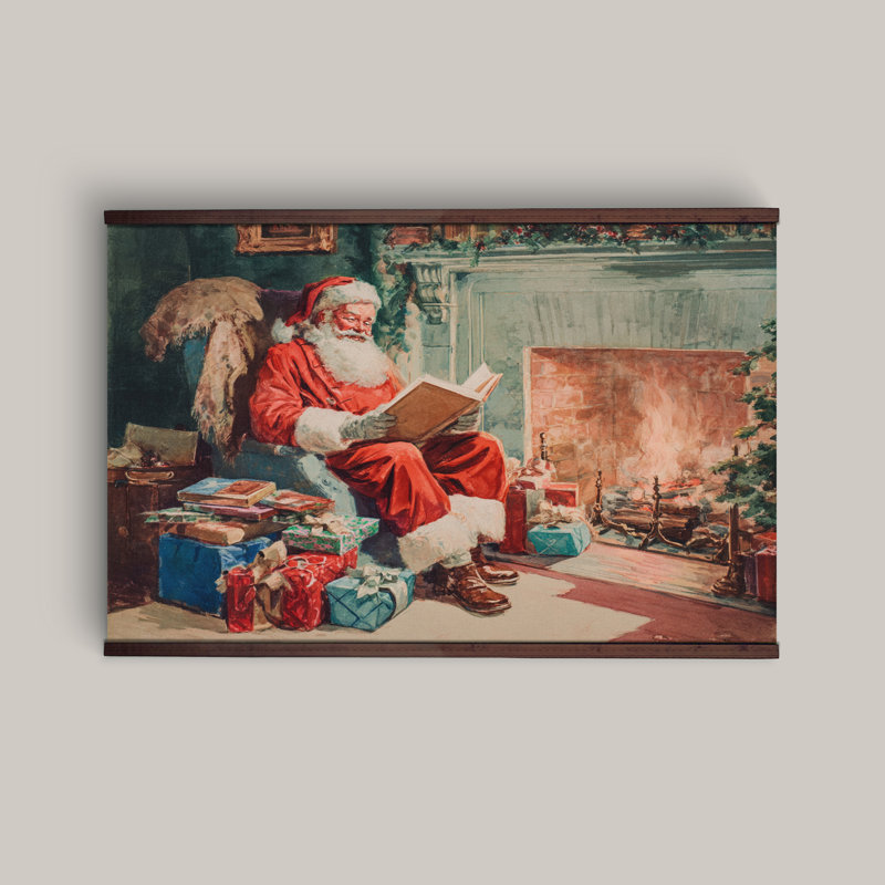 Classic Christmas Wall Art, 45" H x 73" W