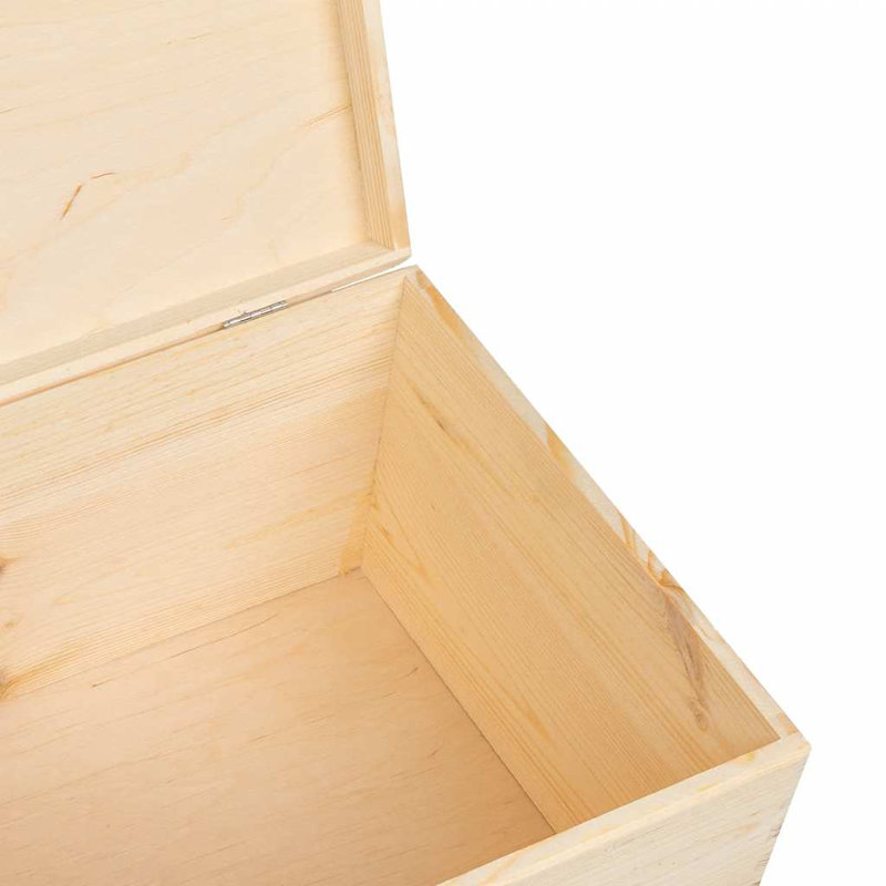  Grande boîte en bois, Beige