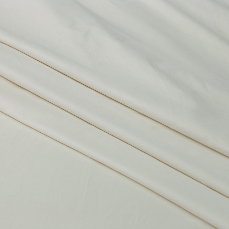  Ensemble de housse de couette en satin de coton 400 fils Long Staple, Housse de couette pour grand lit et 2 taies décor