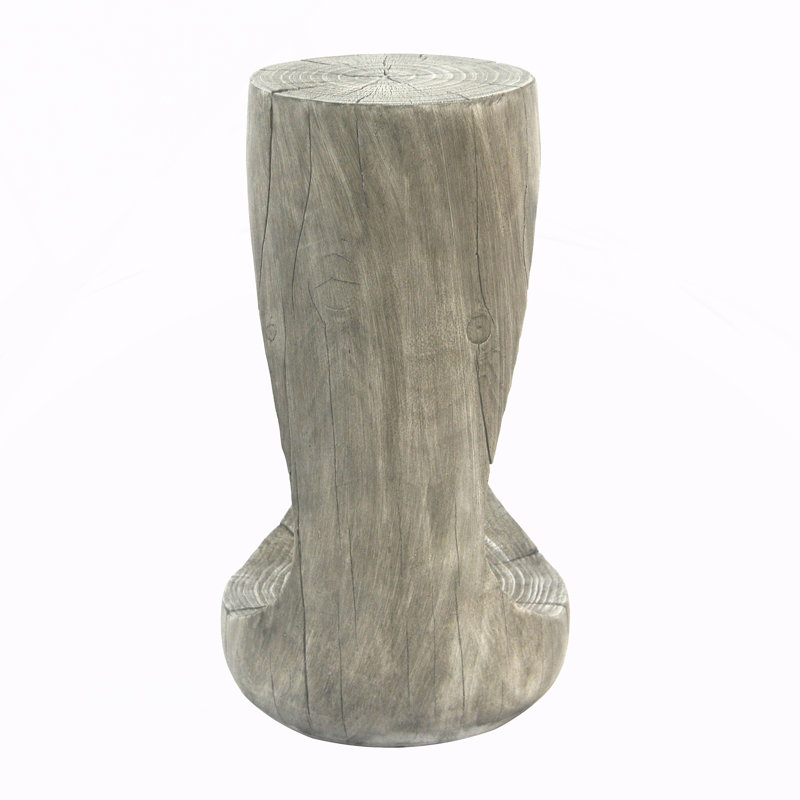 Table d'appoint d'extérieur, table d'appoint pour patio, balcon, plage, côté piscine, Gray, Gris, Gris