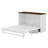 Leshun Queen Murphy Bed Chest With Charging Station And Large Drawer