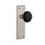 New York Plate with Black Porcelain Door Knob-174291329-174291356