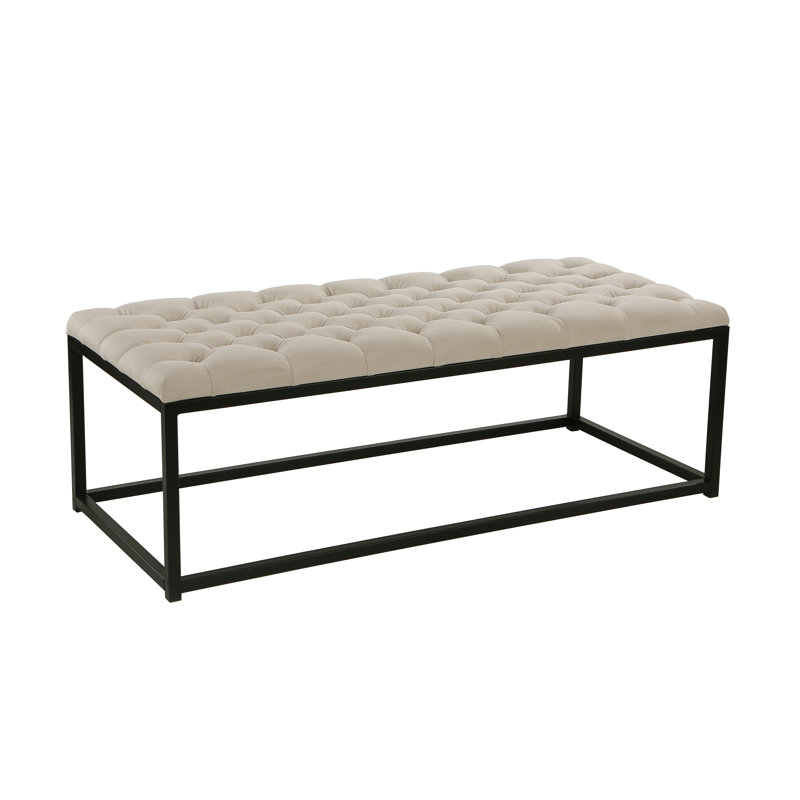 Almonte Polyester Upholstered Bench