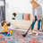 Lint-free, stylish, stain-resistant area rug-1482062236