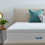 Surmatelas en mousse viscoélastique gélifiée 2 po avec housse Lucid-97762101-117393925